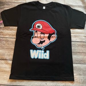 Wiid Smokin' High Mario T-Shirt